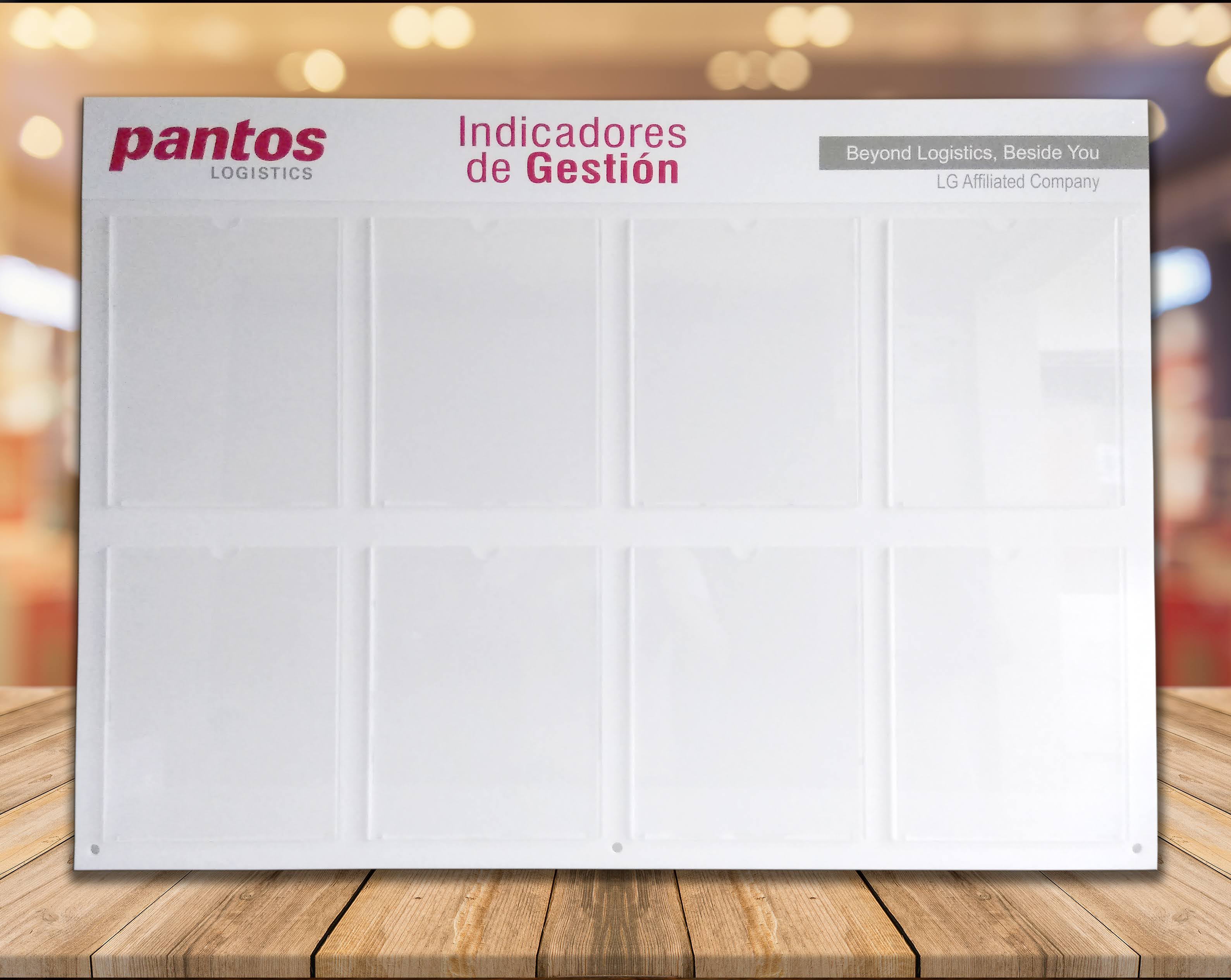 Portainformacion en Acrilico